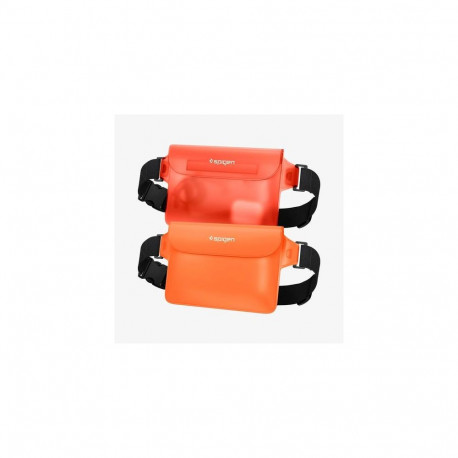 Spigen AquaShield waist bag Polyvinyl chloride (PVC), Thermoplastic polyurethane (TPU) Orange