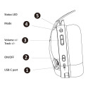 Subsonic Vektra Wireless Headset Black