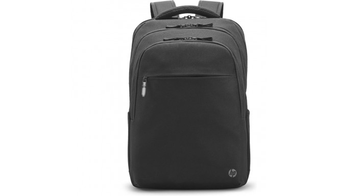 HP Business 17.3 Backpack, RFID & Bluetooth tracker Pocket, Cable pass-through, Sanitizable - Black