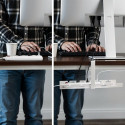 Under-desk cable organizer, MC-105W