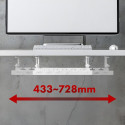 Under-desk cable organizer MC-103W