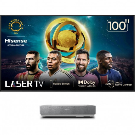 The Hisense 100L5ND is a 100-inch 4K Smart Laser TV. It is part of the L5 series, d