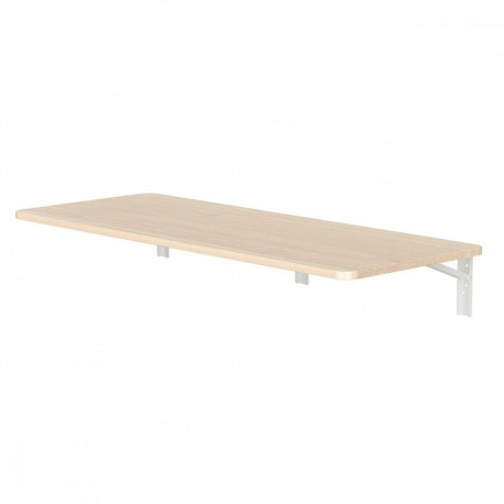 Maclean folding shelf 100x40cm MC-128 WD
