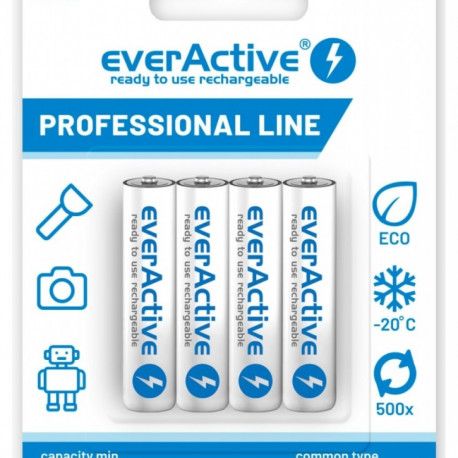 everActive patarei R03 AAA 1000mAH 4tk