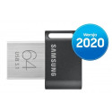 Samsung mälupulk 64GB FIT Plus USB 3.1, hall (MUF-64AB/AP)