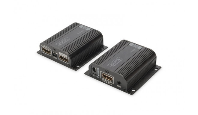 Output: HDMI over Cat.5e AV Extender
An HDMI over Cat.5e Extender 