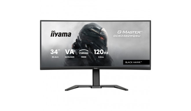 iiyama G-Master GCB3482WQSU-B1 Black Hawk 120Hz UWQHD 34'' VA 0,6ms