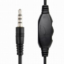 HEADSET STEREO BLACK/MHS-03-BKRD GEMBIRD