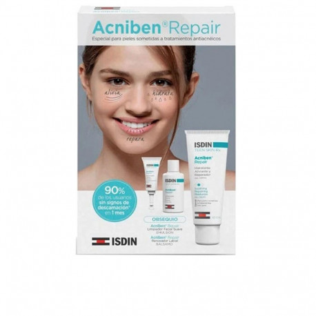ISDIN Acniben Repair geel-kreem 3-osaline komplekt