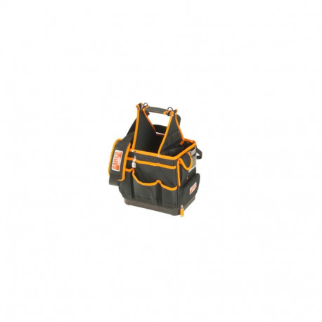 Bahco open top fabric tool bag with rigid base for electricians,12 L