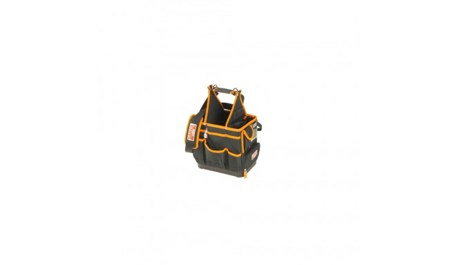 Bahco open top fabric tool bag with rigid base for electricians,12 L