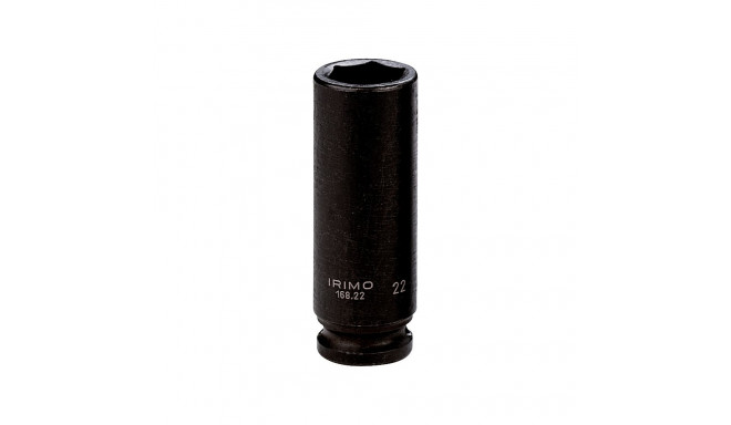 Hexagon deep impact socket 23mm 1/2" Irimo blister
