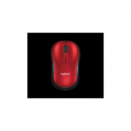 Logitech mouse M185 Notebook, red