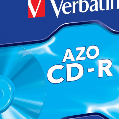 CD-R Verbatim 700MB 80min 52x Jewel DataLifePlus, Super AZO Protection, 1 toorik tavakarbis