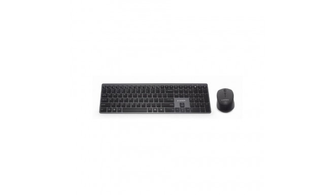 Gembird KEYBOARD +MOUSE WRL ENG/SLIM KBS-ECLIPSE-M500