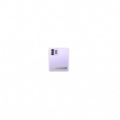 Samsung - Galaxy A72 Clear View Standing Cover Transparent