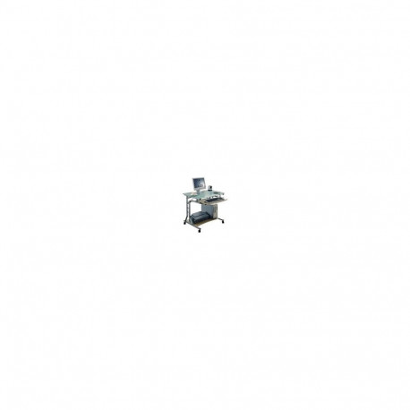 Techly TECHLY Compact Desk for PC Metal Glass
