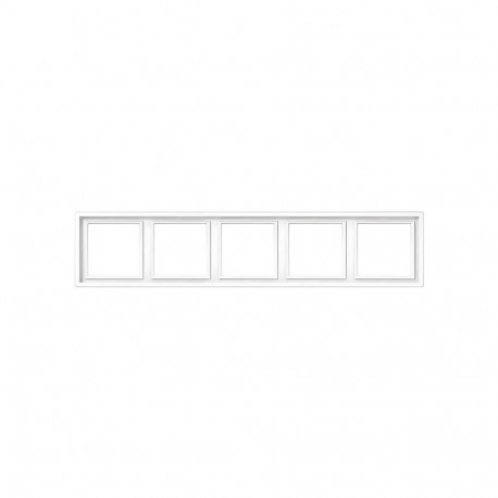 FRAME K14-445-05.M/WM 5PL modern valge