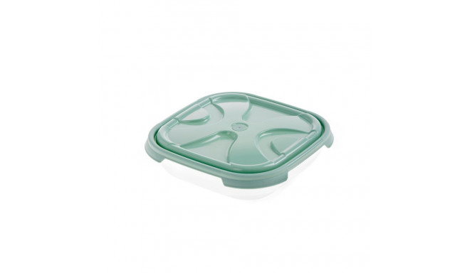 FOOD CONTAINER SQUARE NORDIC GREEN 0.55L