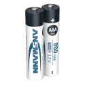 12x2 Ansmann maxE NiMH bat. Micro AAA 800 mAh