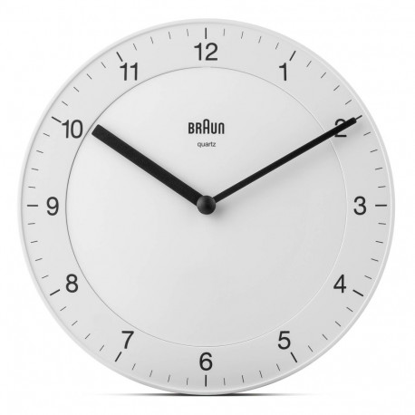 Braun BC 06 W kvarts seinakell analoog valge