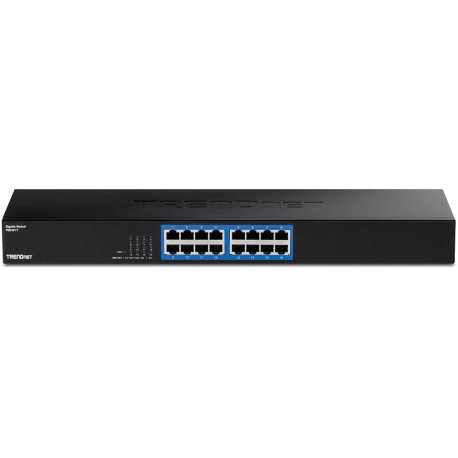 TRENDnet TEG-S17 16-Port Gigabit Switch rack mountable