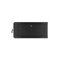 RACK CABINET 19" WALL-MOUNT 4U/600X600 (FLAT PACK) V2 BLACK LANBERG