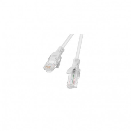 PATCHCORD CAT.5E UTP 1M GREY FLUKE PASSED LANBERG 10-PACK
