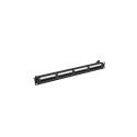 PATCH PANEL 24 PORT 1U 19" CAT.6A UTP BLACK LANBERG