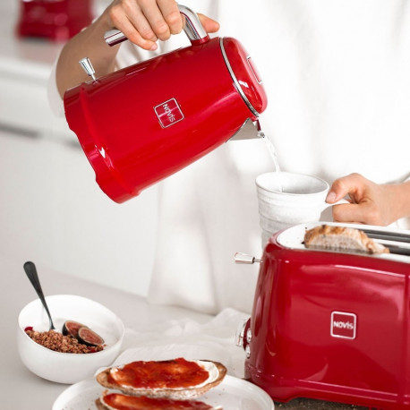 NOVIS K1 kettle, red