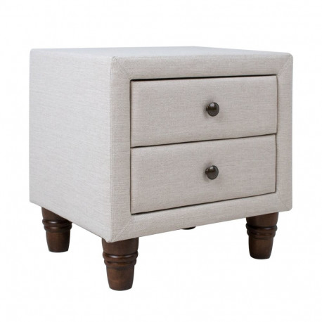 Nightstand EMILIA light beige