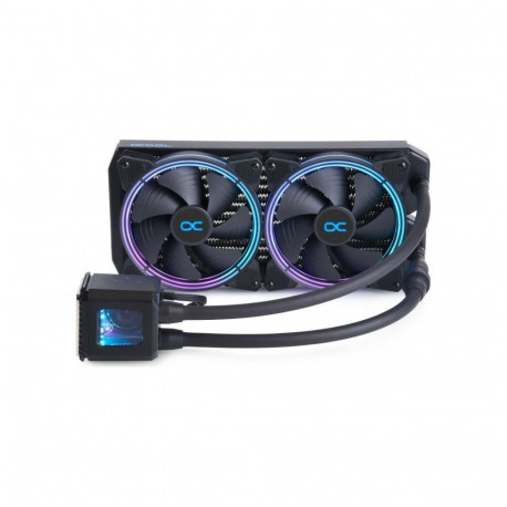 Eisbaer CPU vesijahuti Aurora 280 digitaalne RGB, must