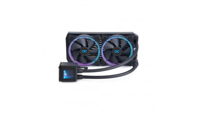 Eisbaer CPU vesijahuti Aurora 280 digitaalne RGB, must