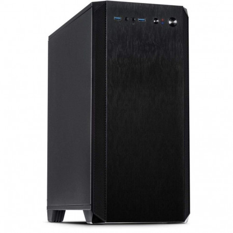 Inter-Tech H-606 - silenced - microATX - black