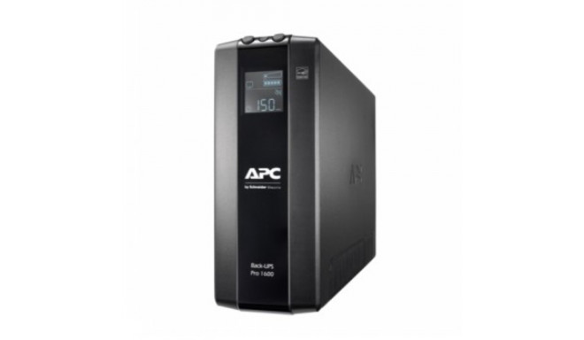 APC BACK UPS PRO BR 1600VA, 8 OUTLETS, AVR, LCD INTERFACE