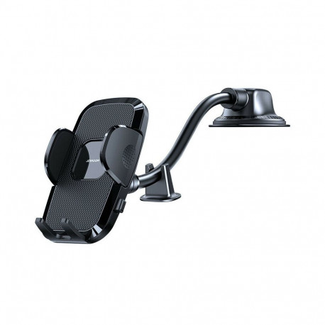 Joyroom car phone holder with flexible arm for dashboard or windshield, black (JR-ZS259)