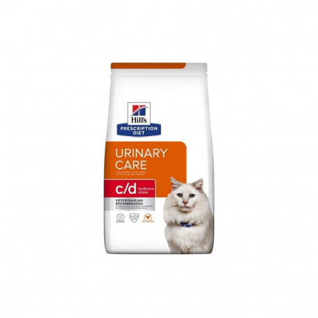 HILL'S PRESCRIPTION DIET Feline c/d Urinary Care Multicare Stress Dry cat food Chicken 3 kg