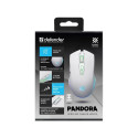 WIRELESS MOUSE DEFENDER PANDORA RF WHITE 3200dpi 7P