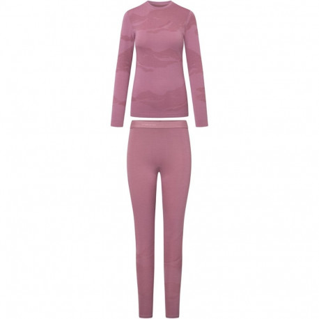 VIKING Gasher Lady Set Merino women's underwear, size S, pink