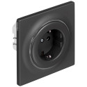 Fibaro FGWOF-011-8 socket-outlet Type F Black