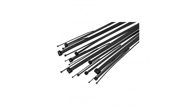41-227# Opaska zaciskowa 4,2x400mm czarna
