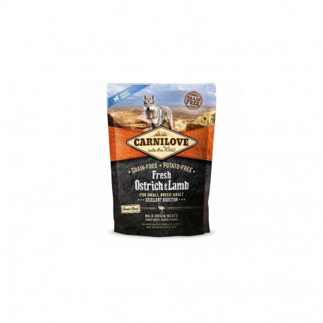 CARNILOVE Fresh Ostrich &amp; Lamb 1.5 kg Adult Lamb, Ostrich