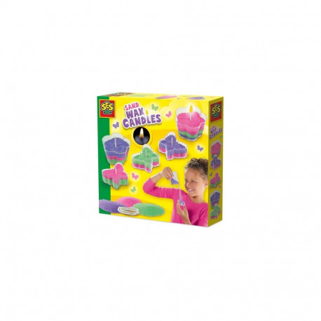 SES Creative Sand wax candles