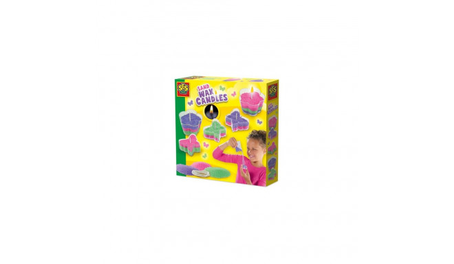 SES Creative Sand wax candles
