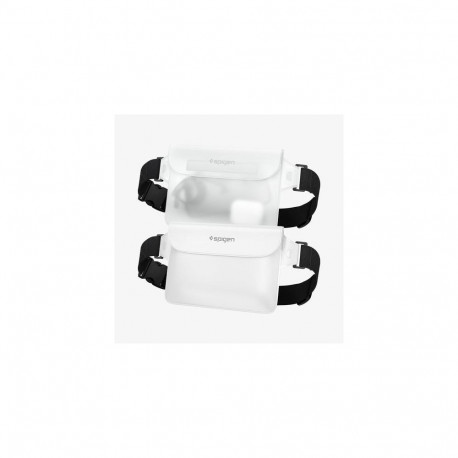 Spigen AquaShield waist bag Polyvinyl chloride (PVC), Thermoplastic polyurethane (TPU) White