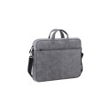 Defender Solid 15.6" 39.6 cm (15.6") Toploader bag Grey