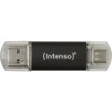 Intenso flash drive 128GB Twist Line USB-C/USB-A