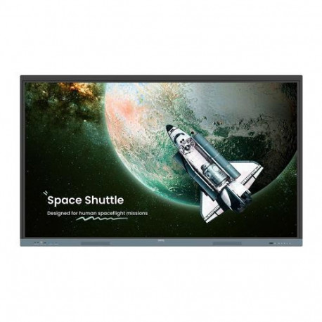 BenQ RE6504 Interactive flat panel 165.1 cm (65") 450 cd/m² 4K Ultra HD Black, Grey Touchsc