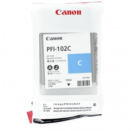 Canon Ink PFI-102 PFI102 Cyan (0896B001)