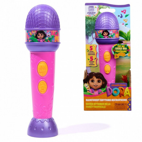 *Click!*
"Hola! Soy Dora!"
*Squeak-squeak!* (Boots jumping)
*Zzzzzzzip!* (Backpack opening)
*Tada-da